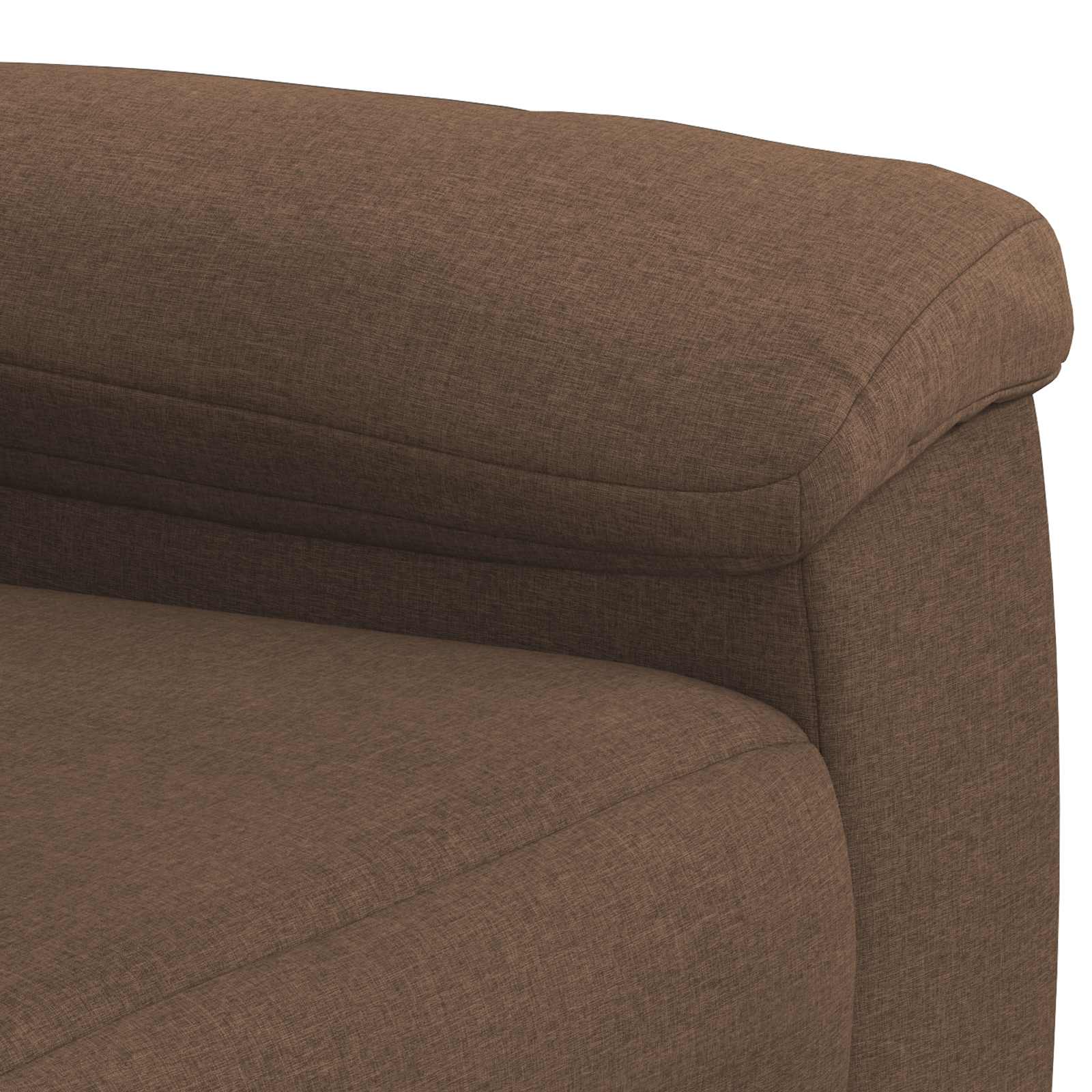 Bankstel 2 pcs Bruin Stof