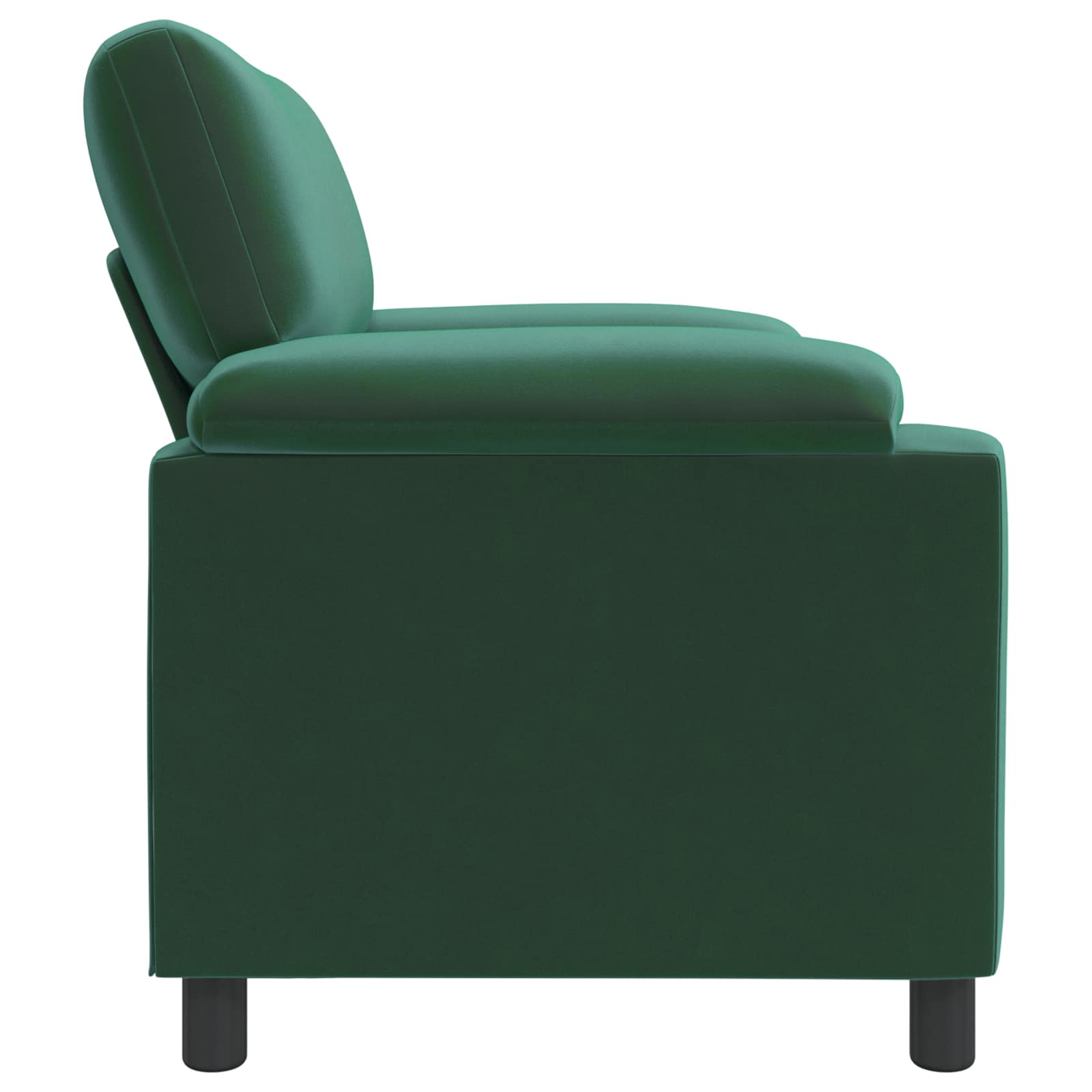 Bank Donkergroen 94 x 85 x 93 cm fluweel
