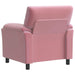 Bank Roze 94 x 85 x 93 cm fluweel