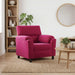 Bank Wijnrood 94 x 85 x 93 cm fluweel