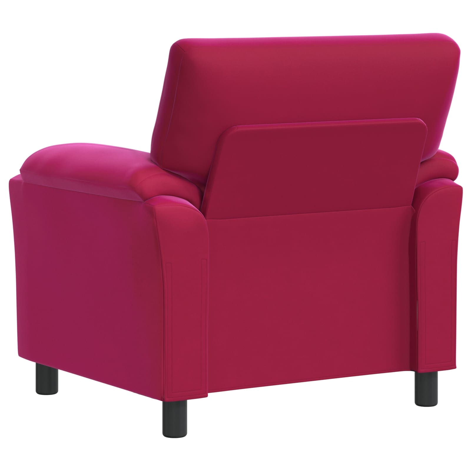 Bank Wijnrood 94 x 85 x 93 cm fluweel