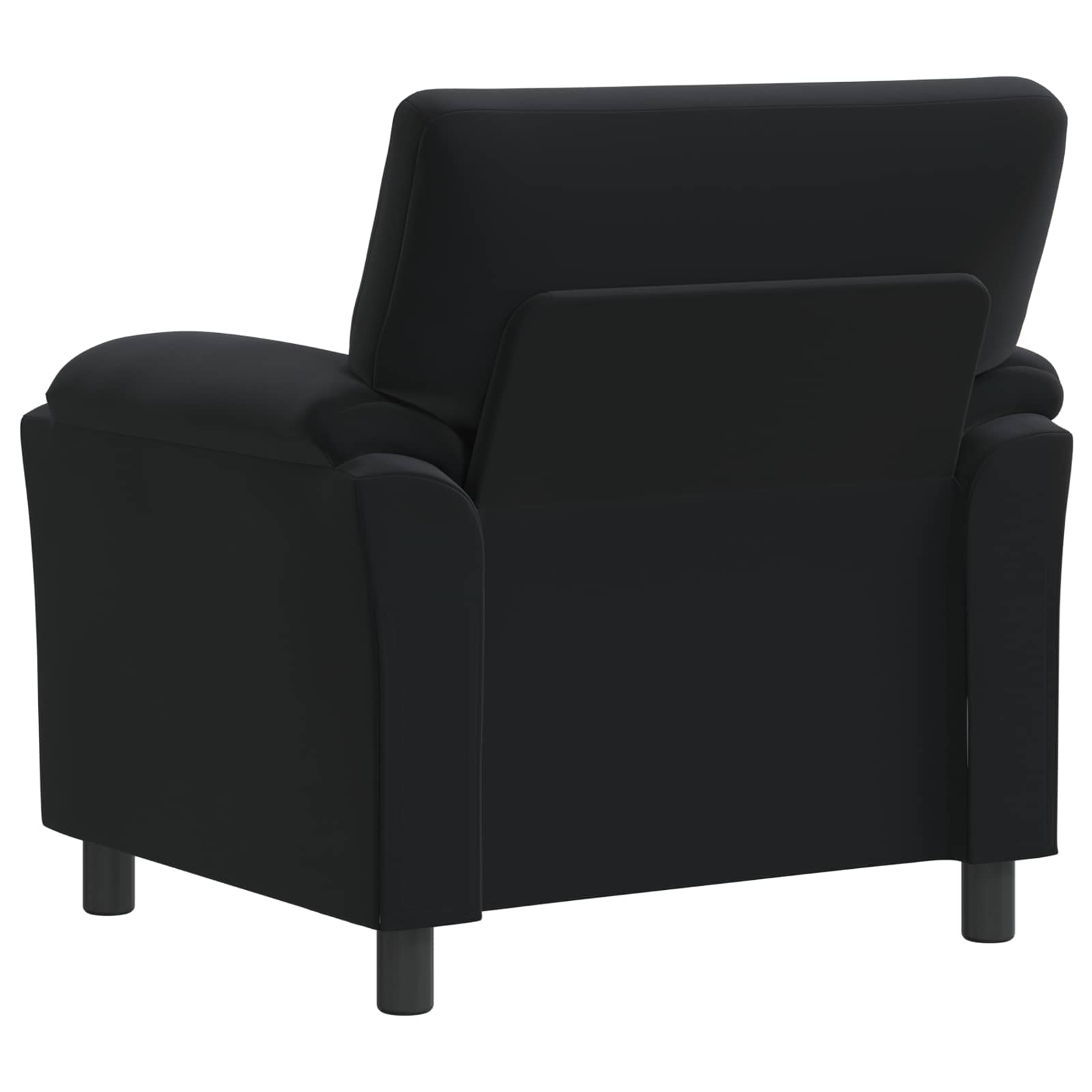 Bank Zwart 94 x 85 x 93 cm fluweel