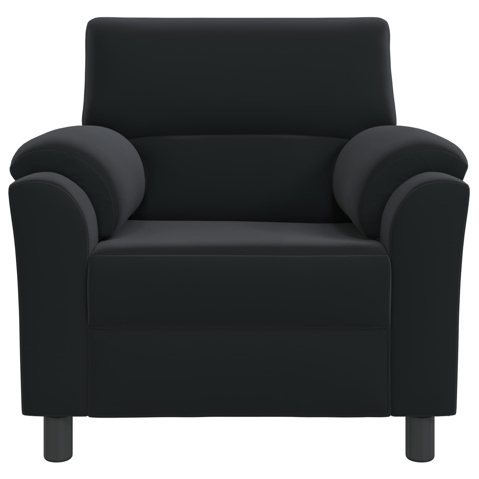 Bank Zwart 94 x 85 x 93 cm fluweel