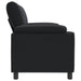 Bank Zwart 94 x 85 x 93 cm fluweel