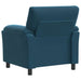 Bank Blauw 94 x 85 x 93 cm fluweel
