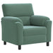 Bank Zeegroen 94 x 85 x 93 cm fluweel