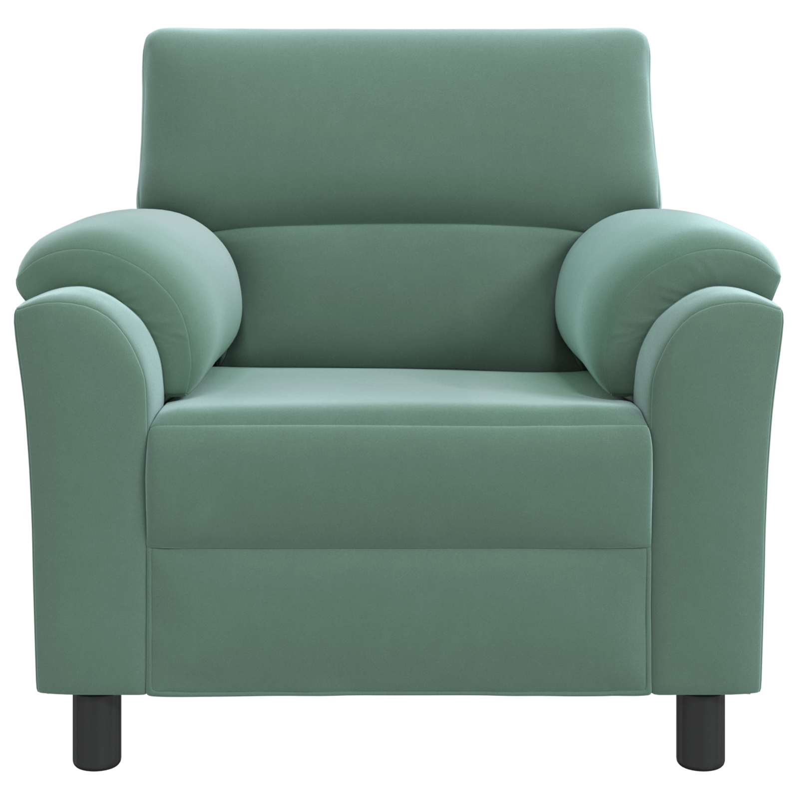 Bank Zeegroen 94 x 85 x 93 cm fluweel
