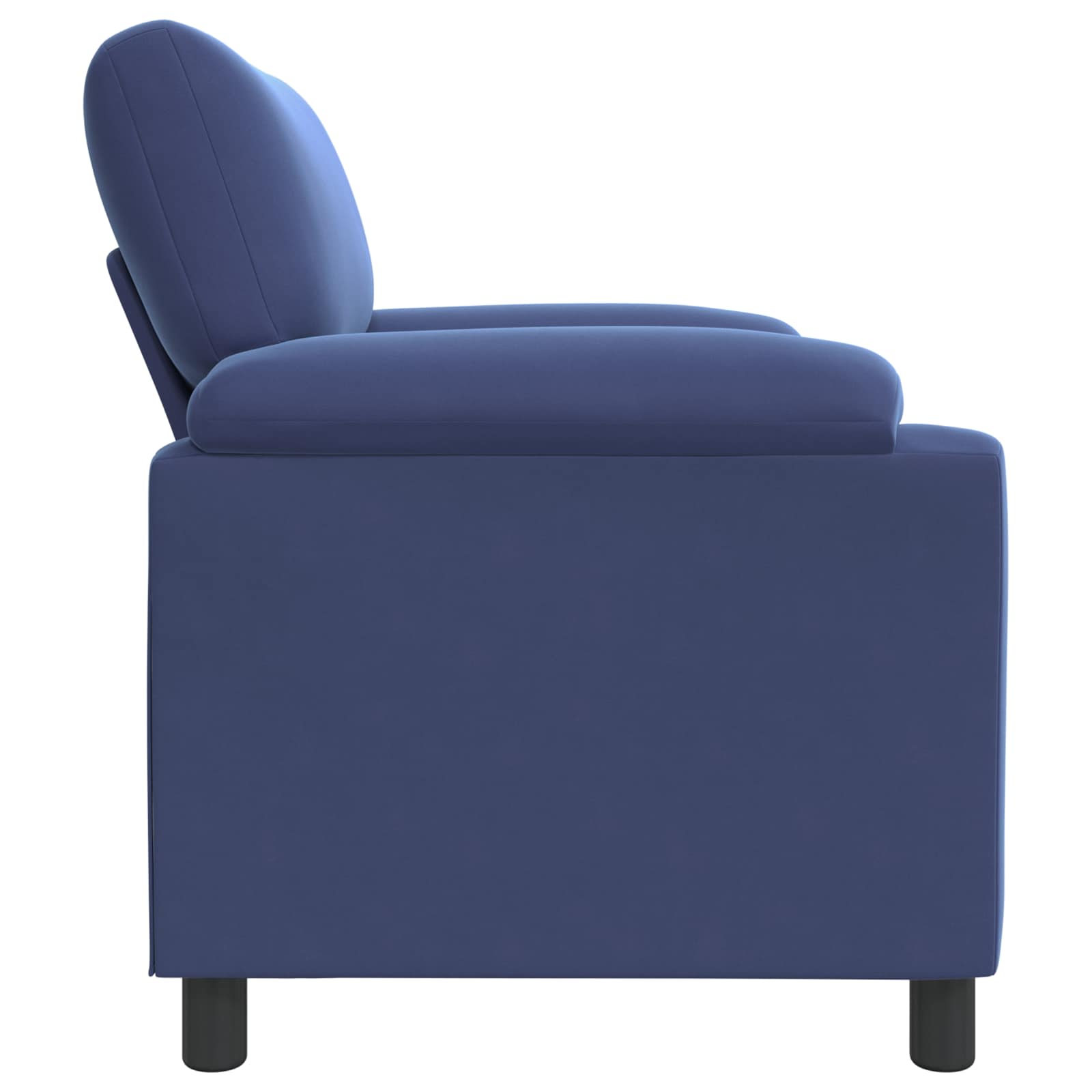 Bank Politieblauw 94 x 85 x 93 cm fluweel