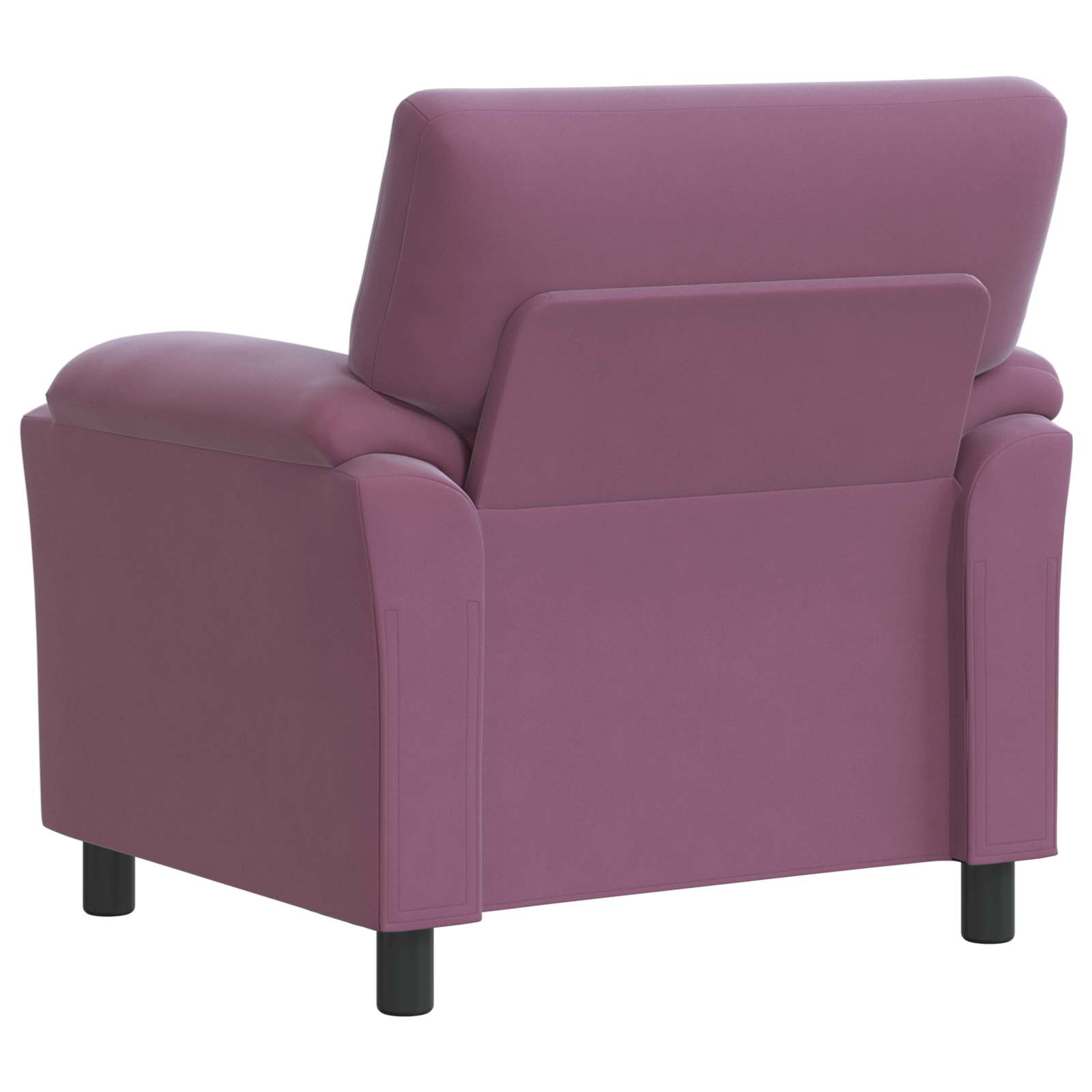 Bank Paars 94 x 85 x 93 cm fluweel