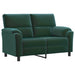 Bank Donkergroen 154 x 85 x 93 cm fluweel