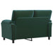 Bank Donkergroen 154 x 85 x 93 cm fluweel