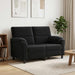 Bank Zwart 154 x 85 x 93 cm fluweel
