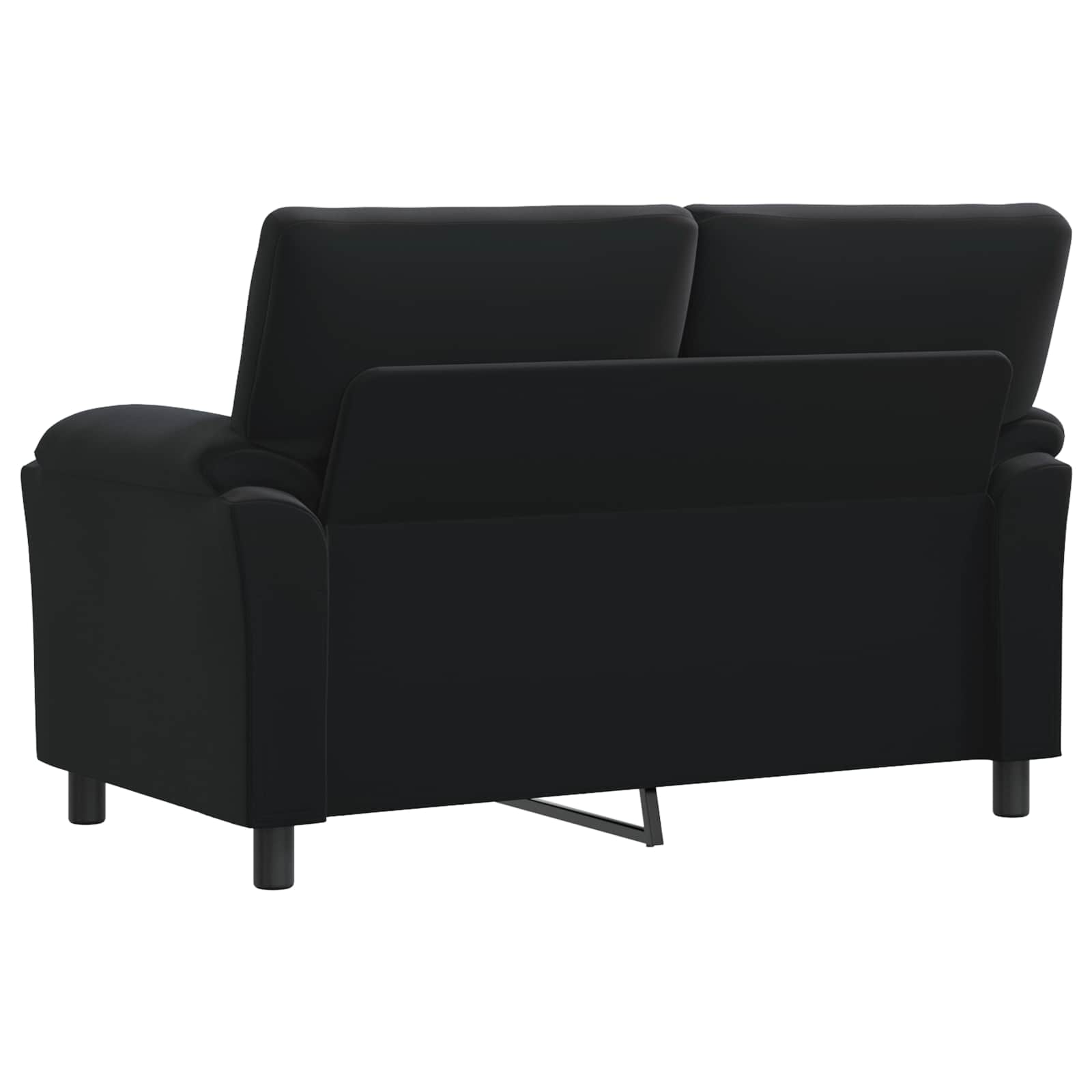 Bank Zwart 154 x 85 x 93 cm fluweel