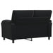 Bank Zwart 154 x 85 x 93 cm fluweel