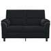 Bank Zwart 154 x 85 x 93 cm fluweel