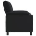 Bank Zwart 154 x 85 x 93 cm fluweel