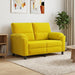 Bank Geel 154 x 85 x 93 cm fluweel