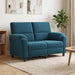 Bank Blauw 154 x 85 x 93 cm fluweel