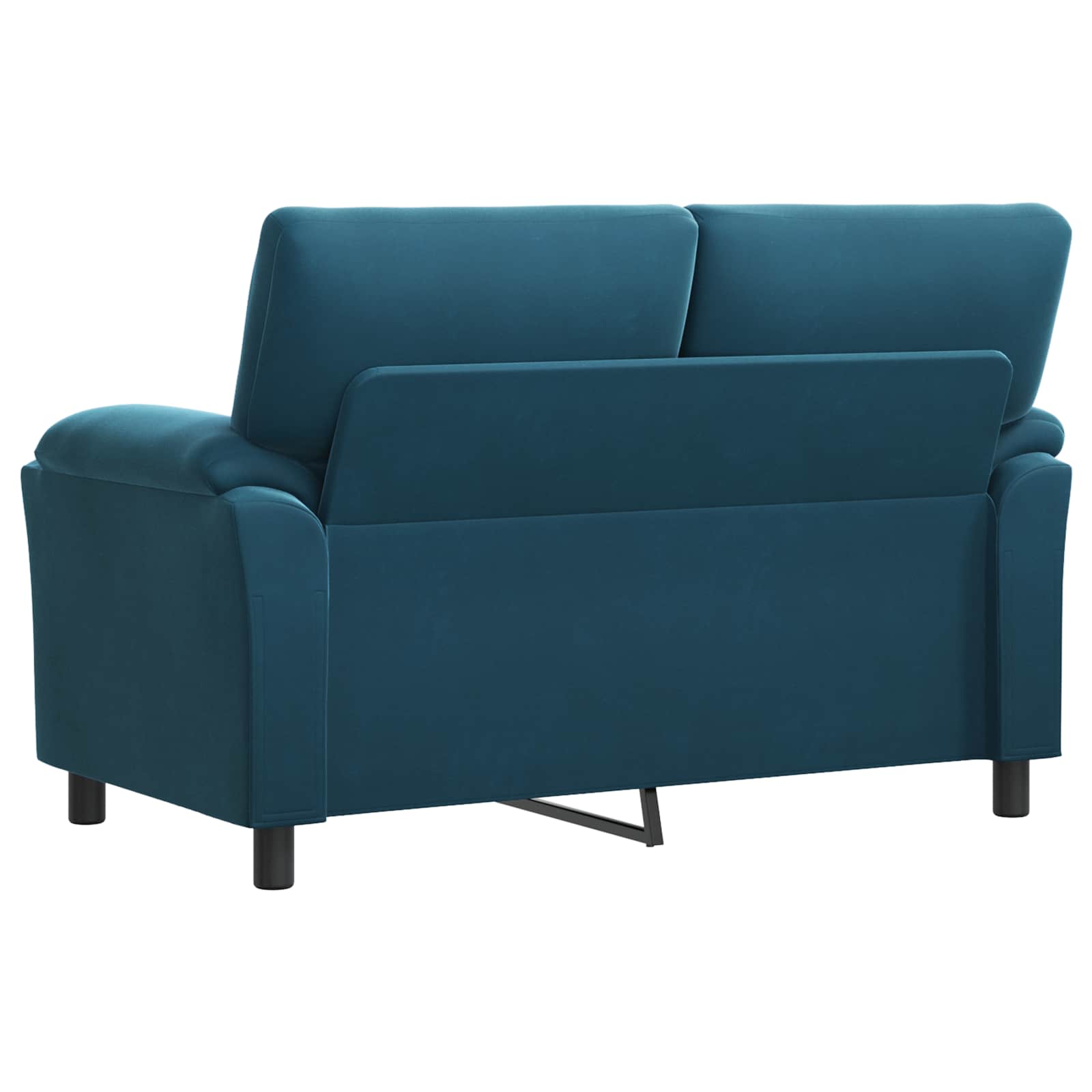 Bank Blauw 154 x 85 x 93 cm fluweel