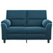 Bank Blauw 154 x 85 x 93 cm fluweel