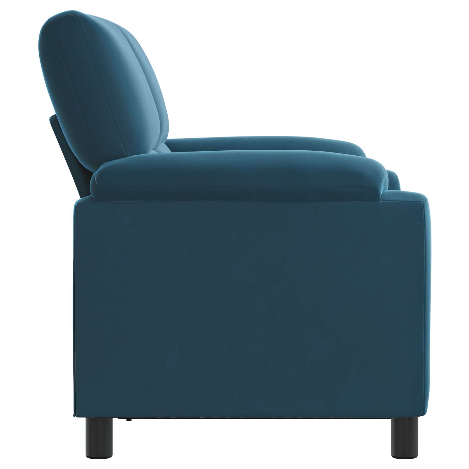 Bank Blauw 154 x 85 x 93 cm fluweel