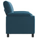 Bank Blauw 154 x 85 x 93 cm fluweel