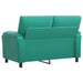 Bank Turquoise 154 x 85 x 93 cm fluweel