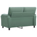 Bank Zeegroen 154 x 85 x 93 cm fluweel