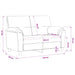 Bank Zeegroen 154 x 85 x 93 cm fluweel