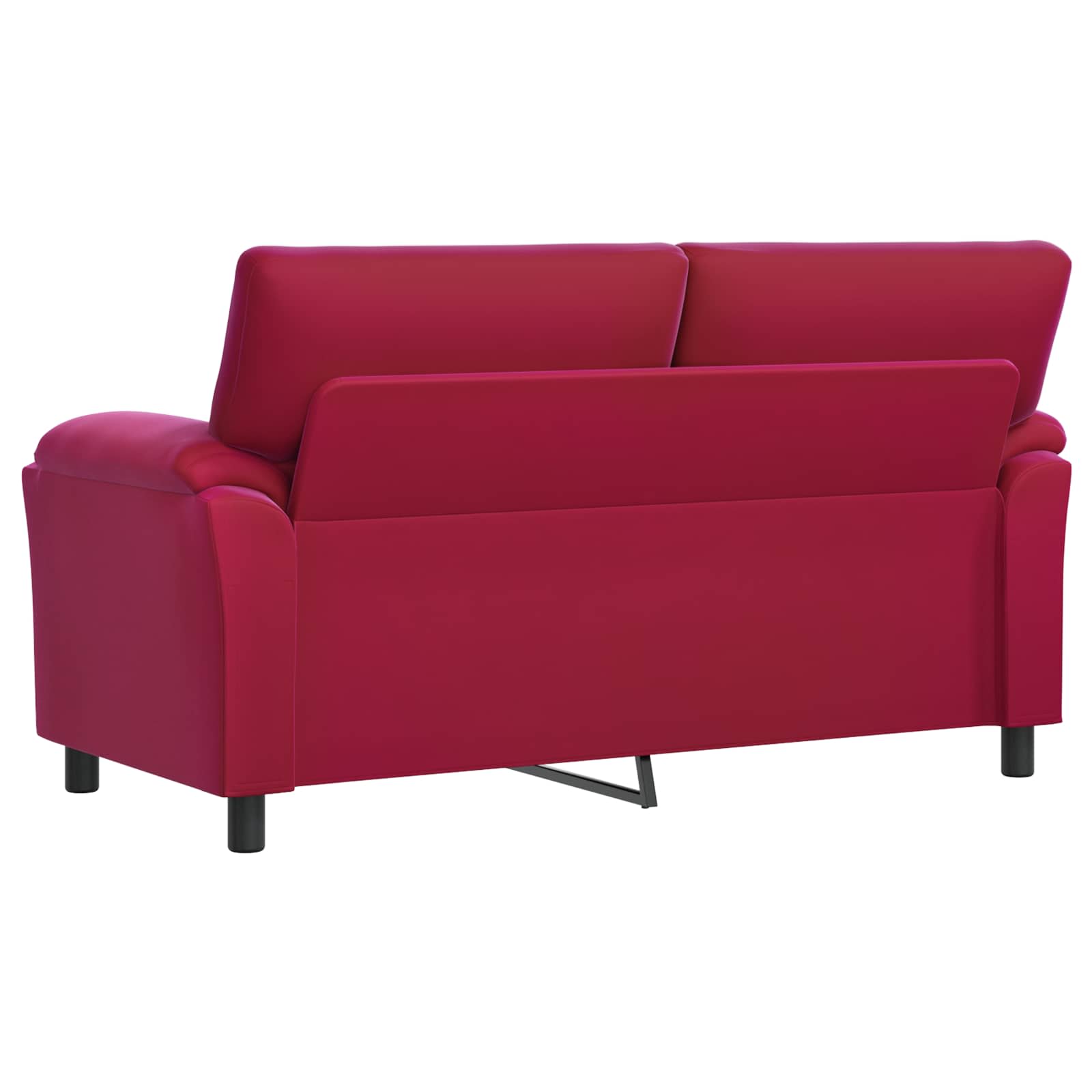 Bank Wijnrood 174 x 85 x 93 cm fluweel