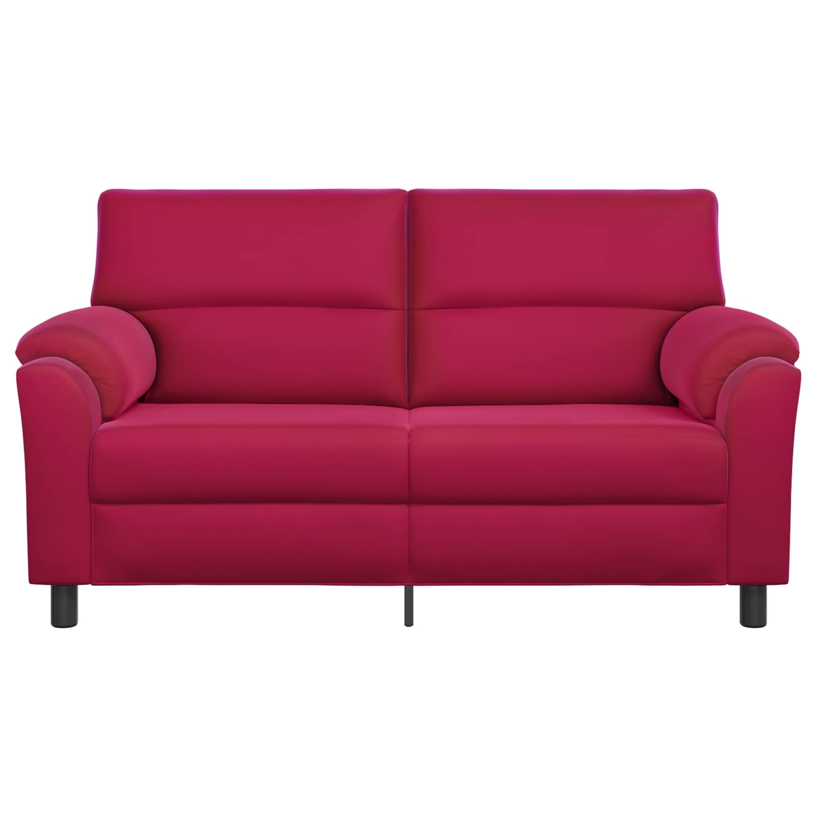 Bank Wijnrood 174 x 85 x 93 cm fluweel