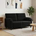 Bank Zwart 174 x 85 x 93 cm fluweel