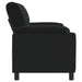 Bank Zwart 174 x 85 x 93 cm fluweel
