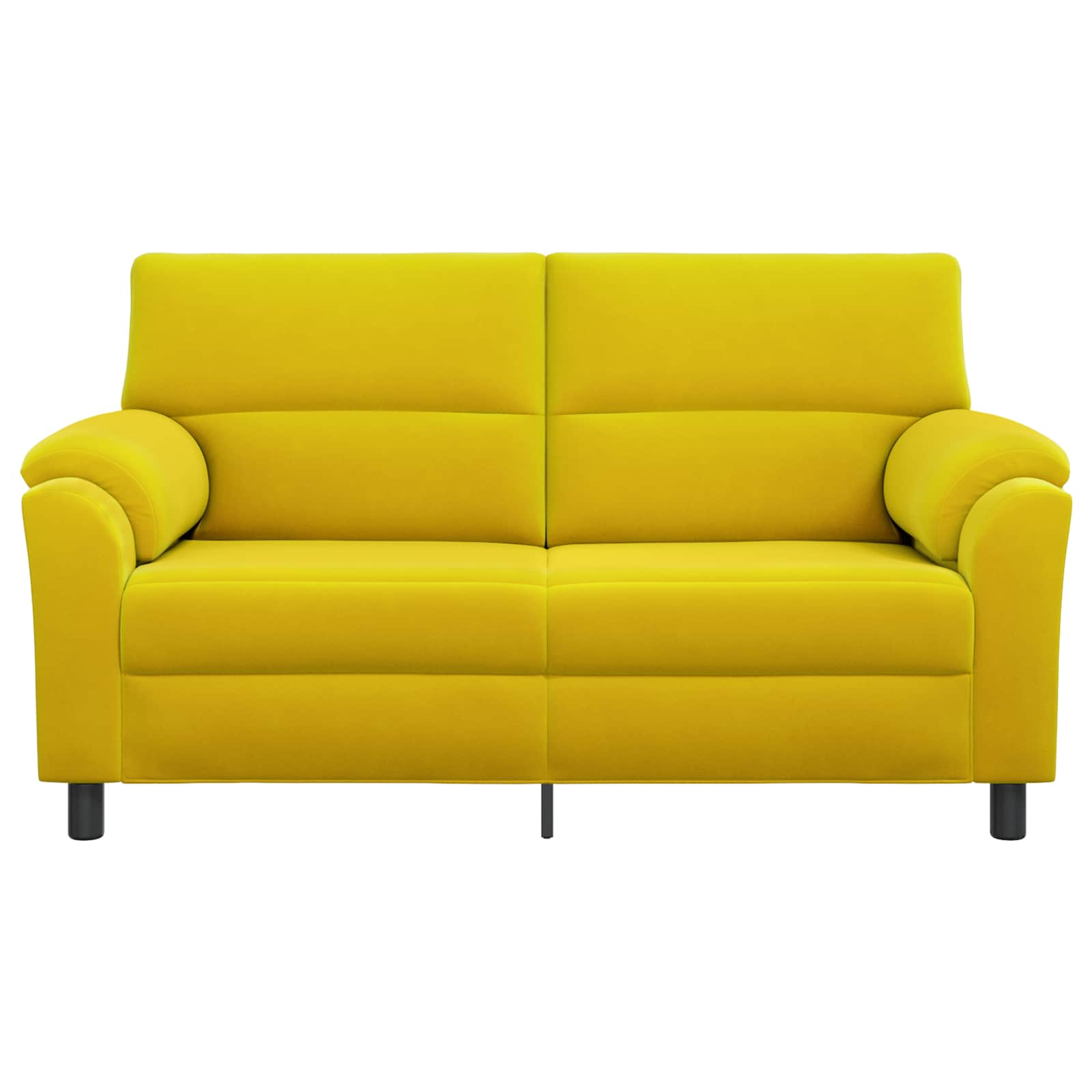 Bank Geel 174 x 85 x 93 cm fluweel