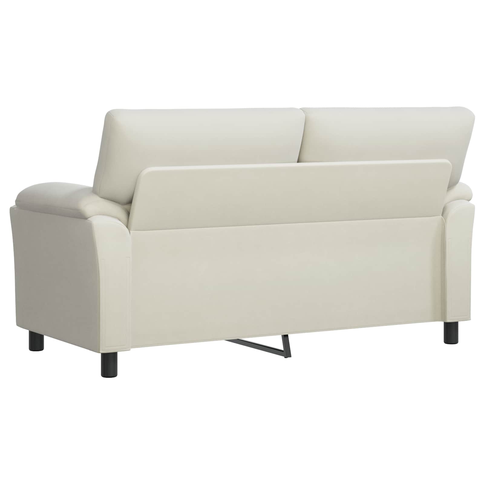 Bank Crèmekleurig 174 x 85 x 93 cm fluweel