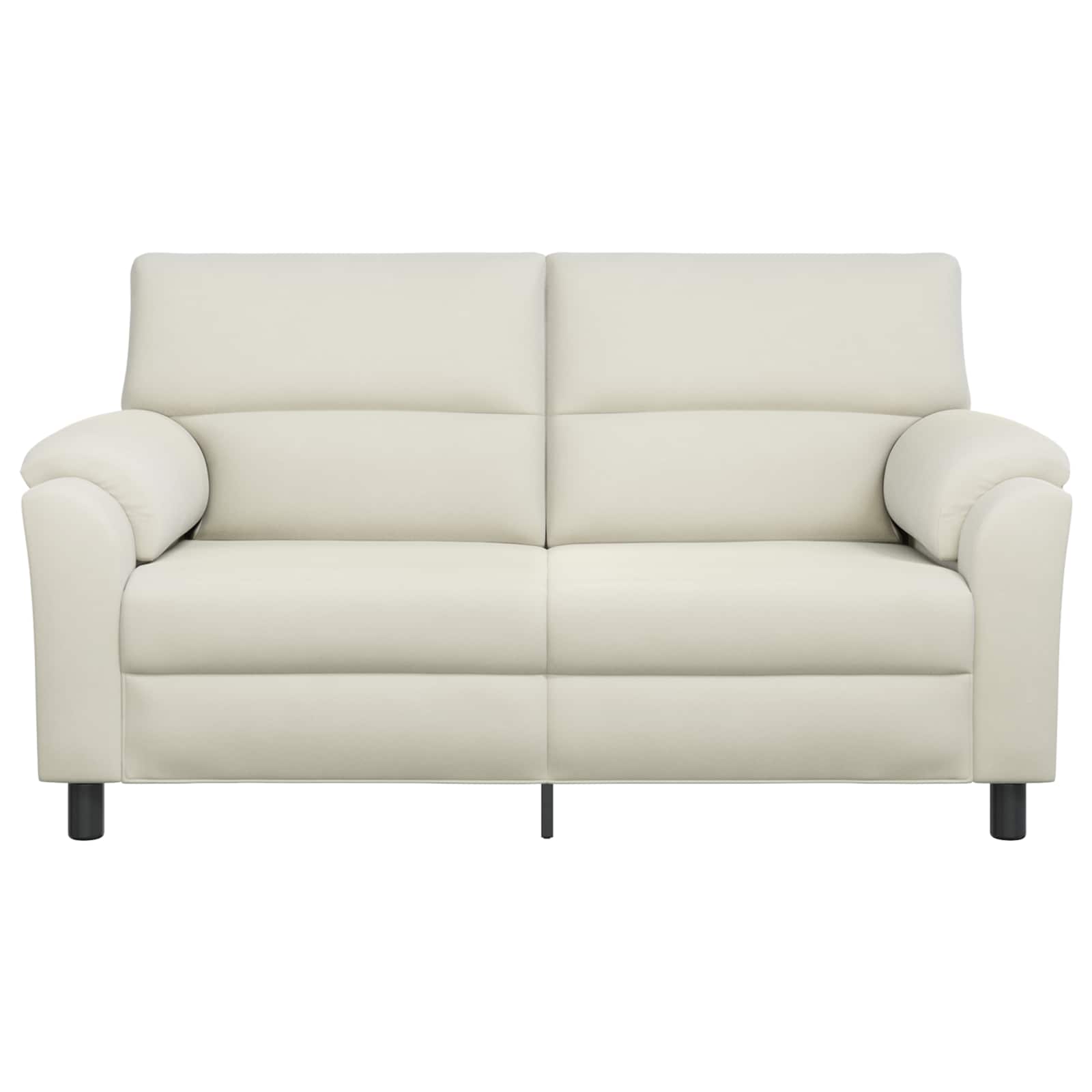 Bank Crèmekleurig 174 x 85 x 93 cm fluweel
