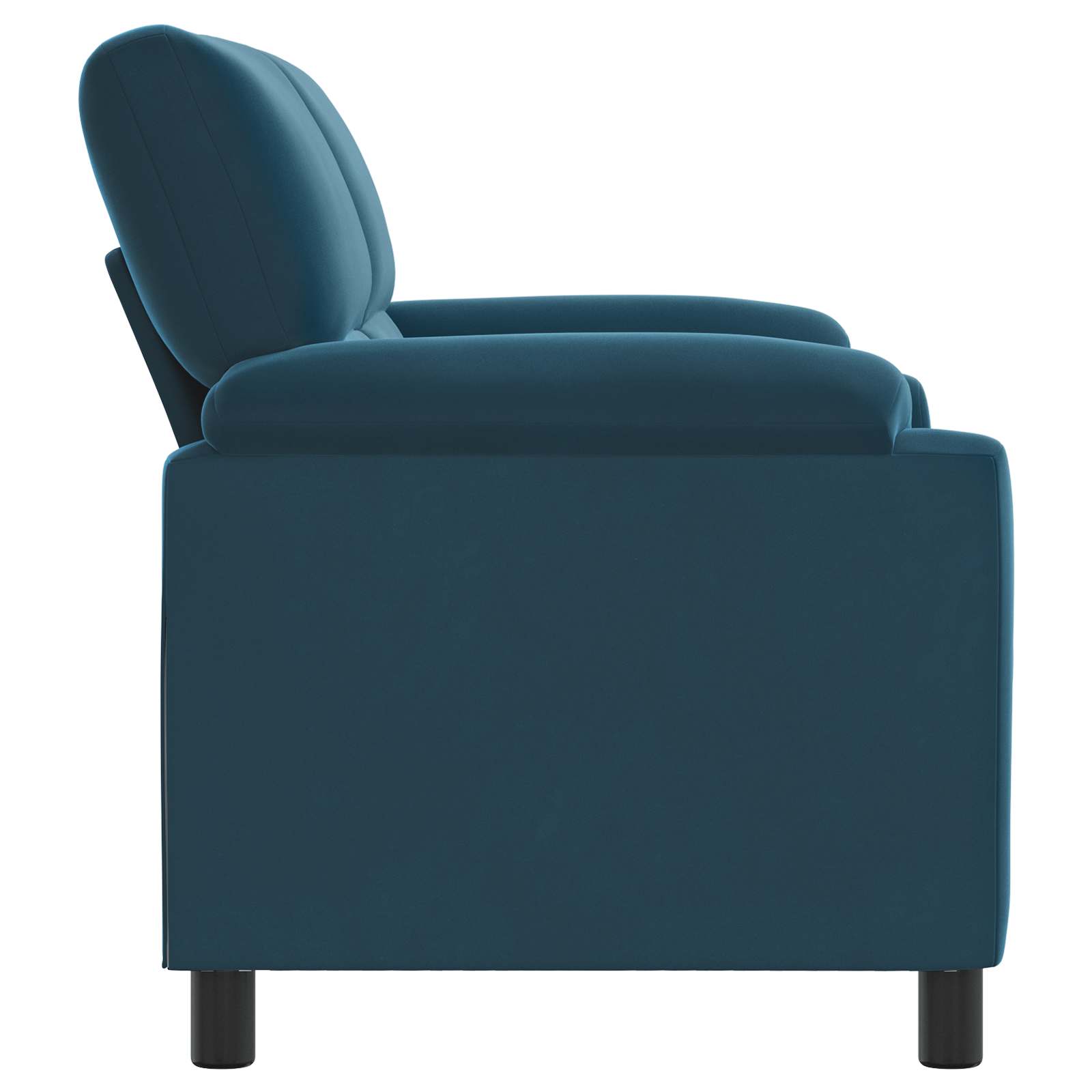 Bank Blauw 174 x 85 x 93 cm fluweel