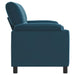 Bank Blauw 174 x 85 x 93 cm fluweel
