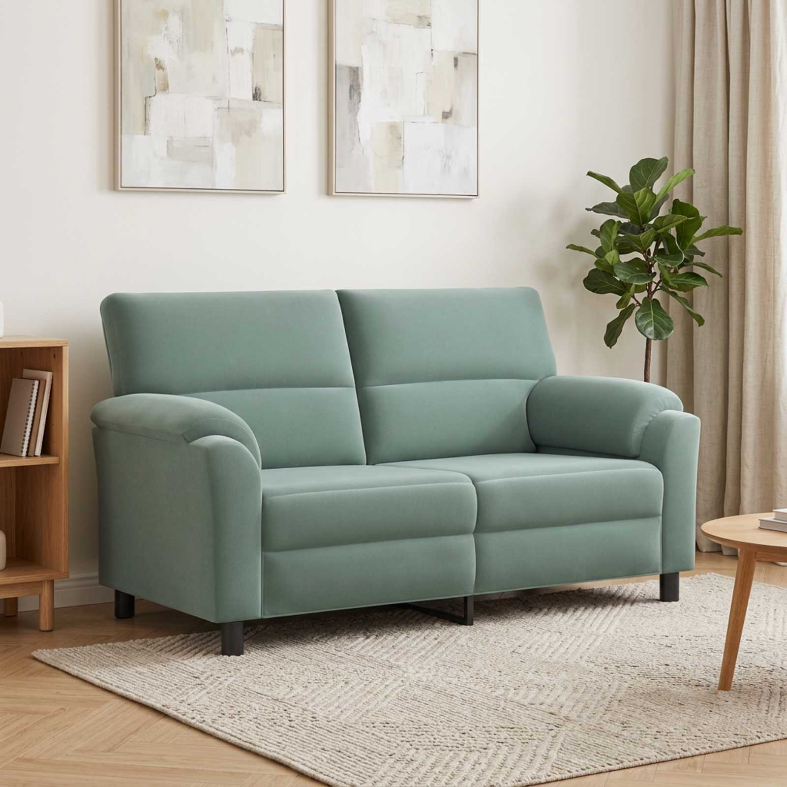 Bank Zeegroen 174 x 85 x 93 cm fluweel