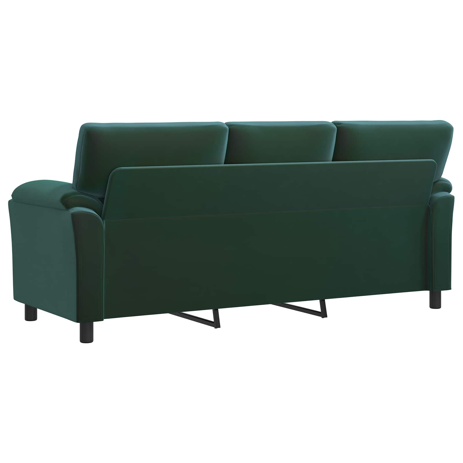 Bank Donkergroen 214 x 85 x 93 cm fluweel