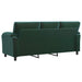 Bank Donkergroen 214 x 85 x 93 cm fluweel