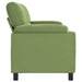 Bank Lichtgroen 214 x 85 x 93 cm fluweel