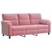 Bank Roze 214 x 85 x 93 cm fluweel