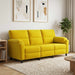 Bank Geel 214 x 85 x 93 cm fluweel