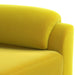 Bank Geel 214 x 85 x 93 cm fluweel