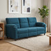 Bank Blauw 214 x 85 x 93 cm fluweel