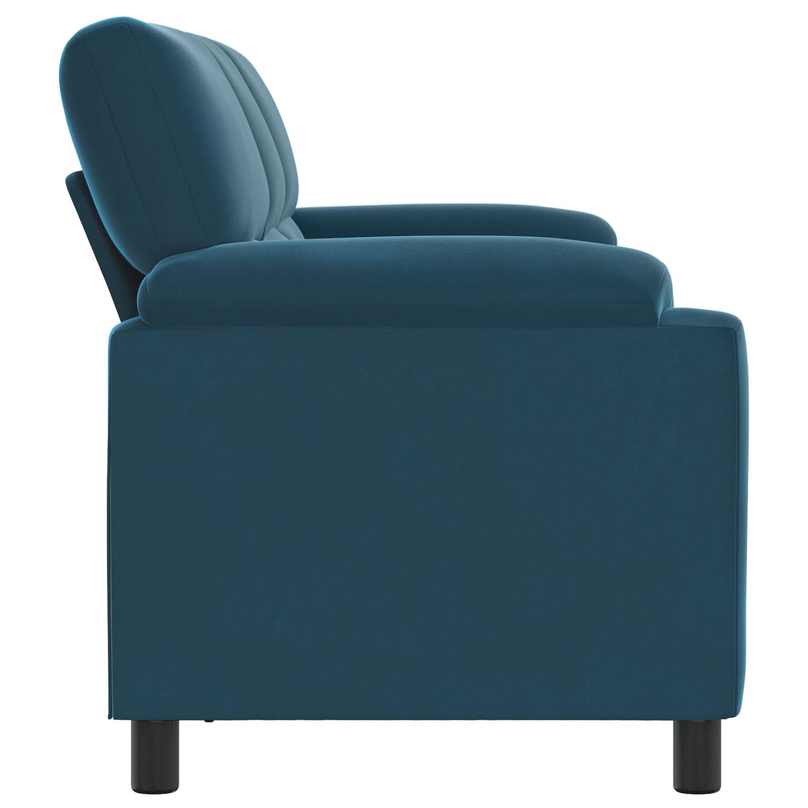 Bank Blauw 214 x 85 x 93 cm fluweel