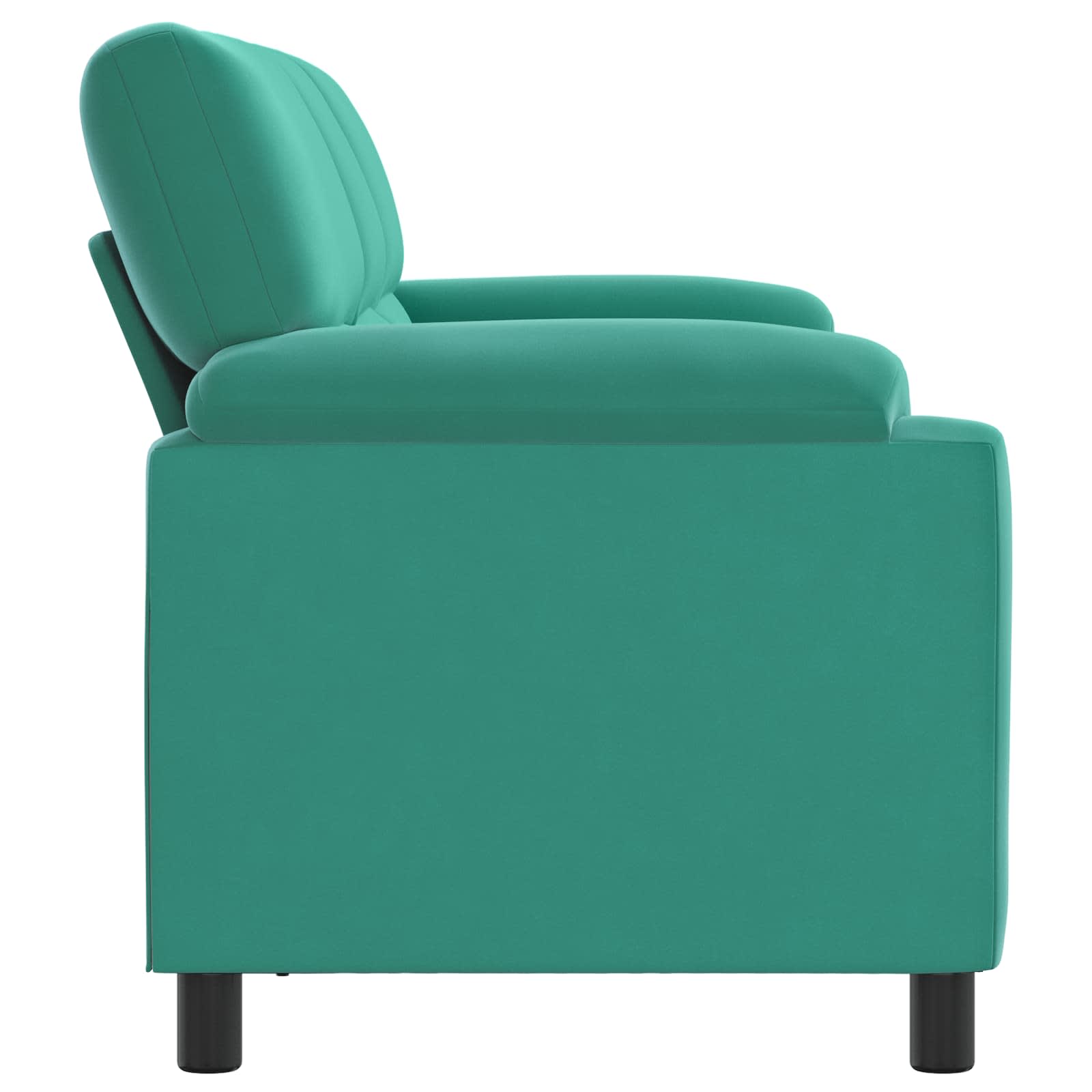 Bank Turquoise 214 x 85 x 93 cm fluweel