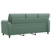 Bank Zeegroen 214 x 85 x 93 cm fluweel