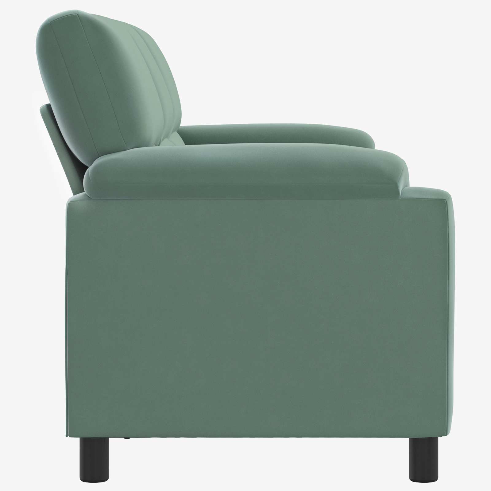 Bank Zeegroen 214 x 85 x 93 cm fluweel